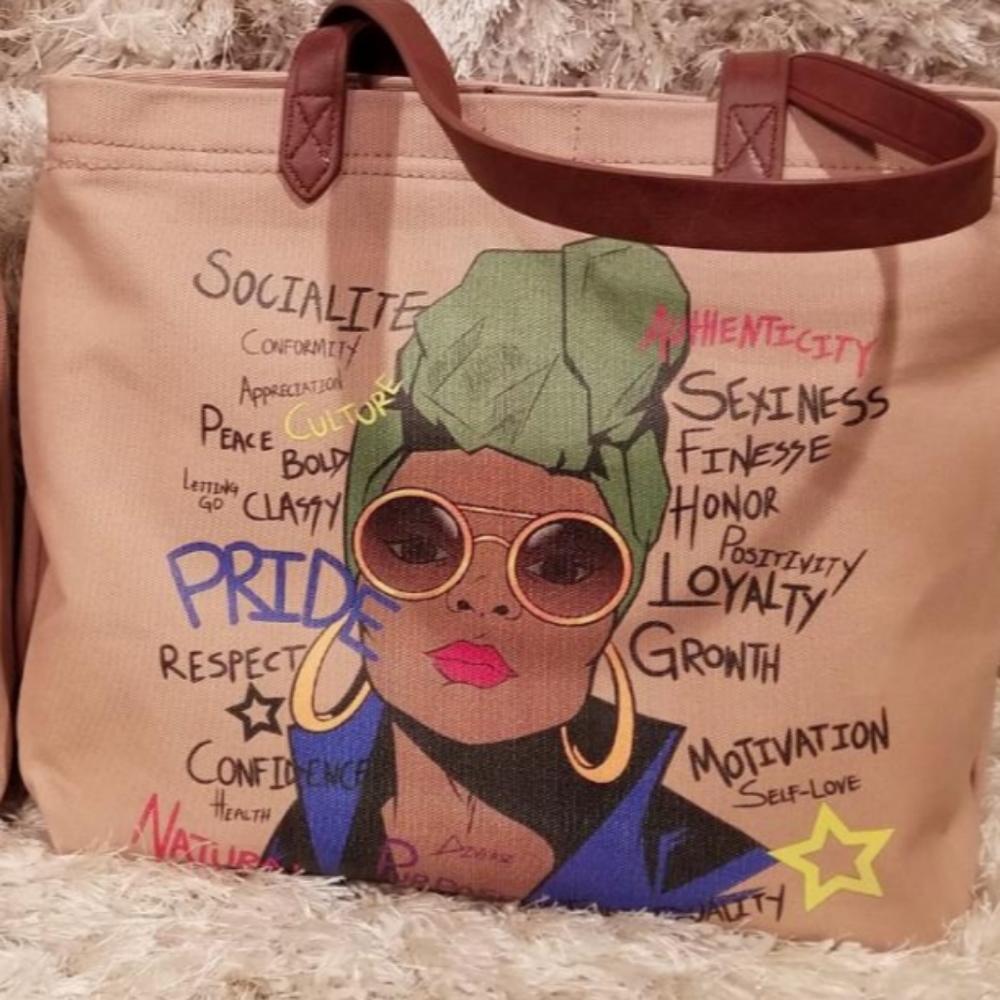 Custom canvas totes - Picture 2 of 5